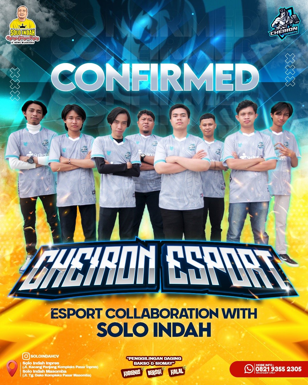 Esport Collaboration With Cheiron - CV. Solo Indah