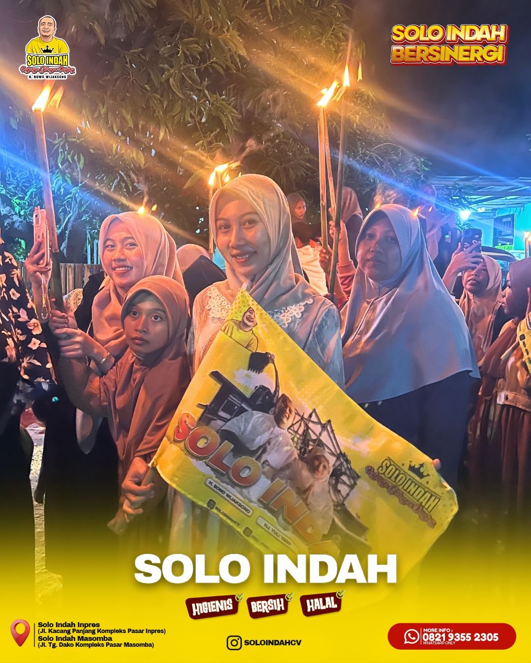 Pawai Obor Serentak - CV. Solo Indah